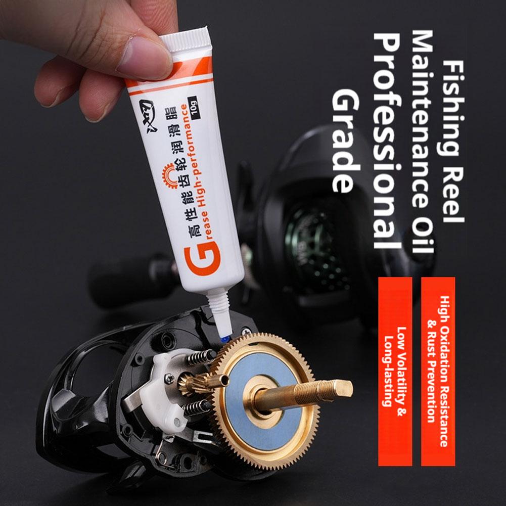 Reel Oil - Kit d'huile et graisse lubrifiante pour