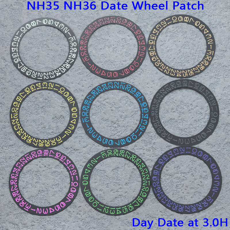 Patch de roue de Date de mouve - Reel Case avis et prix