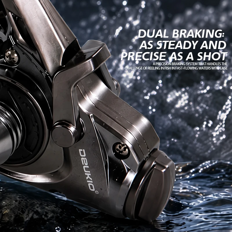 Moulinet spinning compact DEUK - Trolling Reel avis et prix